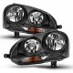 VW GTI 2006-2009 Black Headlights
