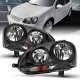 VW GTI 2006-2009 Black Headlights