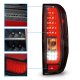 Suzuki Equator 2009-2012 Black Tube LED Tail Lights