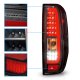 Suzuki Equator 2009-2012 Black Tube LED Tail Lights