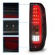Suzuki Equator 2009-2012 Black Smoked Tube LED Tail Lights