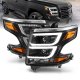 Chevy Tahoe 2015-2020 Black Projector Headlights DRL