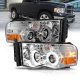 Dodge Ram 2002-2005 Projector Headlights Halo LED