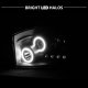 Dodge Ram 2500 2006-2009 Black Projector Headlights LED Halo