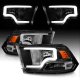 Dodge Ram 2009-2018 Black DRL Headlights