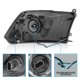 Dodge Ram 2500 2010-2018 Black DRL Headlights