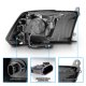 Dodge Ram 2009-2018 Black LED Headlights Conversion DRL