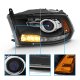 Dodge Ram 2500 2010-2018 Matte Black Projector Headlights LED DRL Switchback Signals