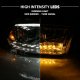 Dodge Ram 3500 2010-2018 Dual Projector Headlights LED DRL