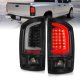 Dodge Ram 3500 2003-2006 Black Tube LED Tail Lights