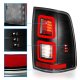 Dodge Ram 2500 2010-2018 Black Full LED Tail Lights RR Style