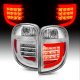 Dodge Caravan 2004-2007 Chrome LED Tail Lights Tube