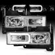 Chevy 3500 Pickup 1988-1998 Headlights C-Tube DRL