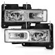 Chevy Tahoe 1995-1999 Headlights C-Tube DRL