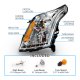 Cadillac SRX 2010-2016 LED DRL Projector Headlights