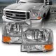 Ford F350 Super Duty 1999-2004 Headlights Set