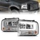 2005 Ford Excursion LED DRL Projector Headlights