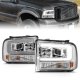 Ford F350 Super Duty 2005-2007 LED DRL Projector Headlights