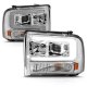Ford F450 Super Duty 2005-2007 LED DRL Projector Headlights
