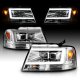 Ford F150 2004-2008 LED DRL Projector Headlights