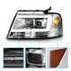 Ford F150 2004-2008 LED DRL Projector Headlights