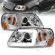 Ford F150 1997-2003 LED DRL Projector Headlights