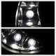 Mercedes Benz E Class 2007-2009 Black Projector Headlights LED DRL