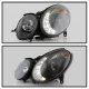 Mercedes Benz E Class 2007-2009 Black Projector Headlights LED DRL