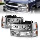 Chevy Tahoe 1995-1999 Halo Headlights Set