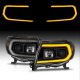 Toyota Tacoma 2005-2011 Black Projector Headlights DRL Switchback Signals