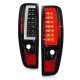 GMC Canyon 2004-2012 Black LED Tail Lights DRL Tube
