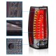 GMC Yukon XL 2007-2014 Smoked Custom LED Tail Lights