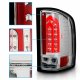 Chevy Silverado 3500HD 2007-2014 Chrome LED Tail Lights