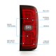 Chevy Silverado 1500 2014-2018 LED Tail Lights DRL Tube