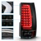 Chevy Tahoe 2007-2014 Black LED Tail Lights DRL Tube