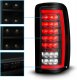 Chevy Suburban 2000-2006 Black Smoked Full LED Tail Lights Tube