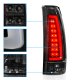 Chevy Tahoe 1995-1999 Black LED Tail Lights DRL Tube