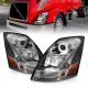 Volvo VNX 2013-2017 Projector Headlights LED Halo