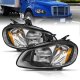 Freightliner M2 2002-2020 Black LED Headlights