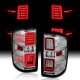 Chevy Silverado 2500HD 2015-2019 Clear LED Tail Lights RR DRL