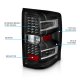 Chevy Silverado 2500HD 2015-2019 Black LED Tail Lights