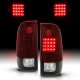 Ford F150 1997-2003 Tinted LED Tail Lights