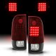 Ford F450 Super Duty 1999-2007 Tinted LED Tail Lights