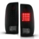 Ford F350 Super Duty 1999-2007 Black Smoked LED Tail Lights