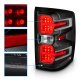 Chevy Silverado 1500 2014-2018 Black LED Tail Lights