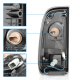 Ford F250 Super Duty 2008-2016 Smoked Tube LED Tail Lights