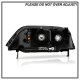 Acura MDX 2004-2006 Black Projector Headlights