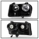 Chrysler 300 2005-2010 Headlights Black
