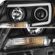 Chevy Colorado 2015-2022 Black LED Tube DRL Projector Headlights