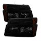 Chevy Colorado 2004-2012 Black Smoked Headlights